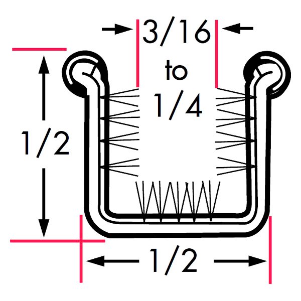 Fairchild® - Glass Run Window Channel