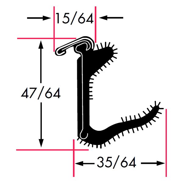 Fairchild® - Belt Weatherstrip