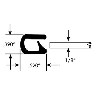 Fairchild® - Standard Single Lip Edge Trim