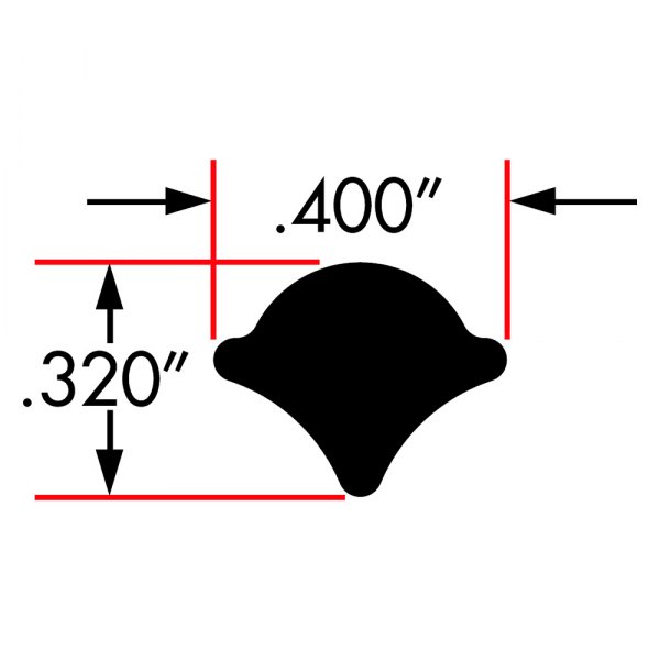 Fairchild® - Rubber Lockstrip