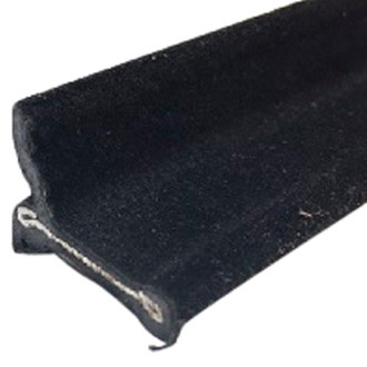 Fairchild® - Rigid Flocked Lining Rubber Covered Belt Weatherstrip