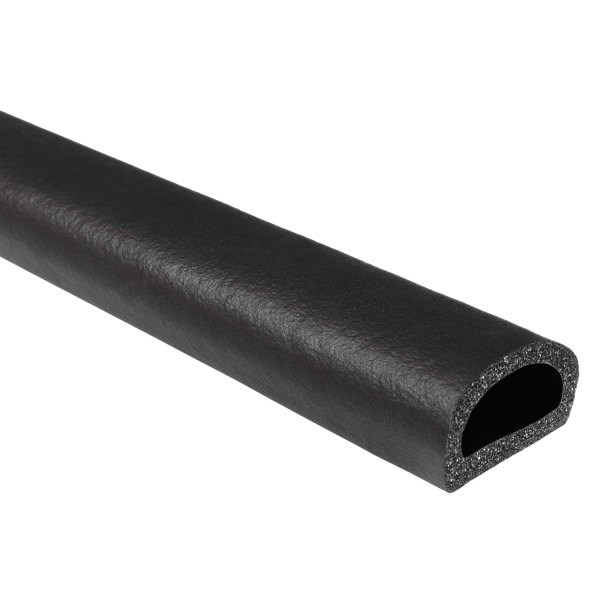 Fairchild® - With PSA Tape Black EPDM Sponge Rubber D-Seal