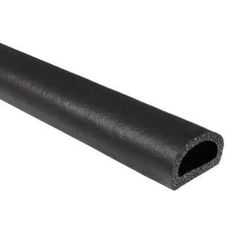 Fairchild® - Black EPDM Sponge Rubber D-Seal