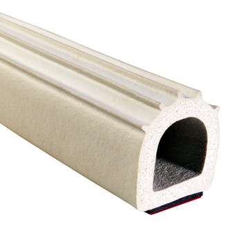 Fairchild® - White EPDM Sponge Rubber D-Seal