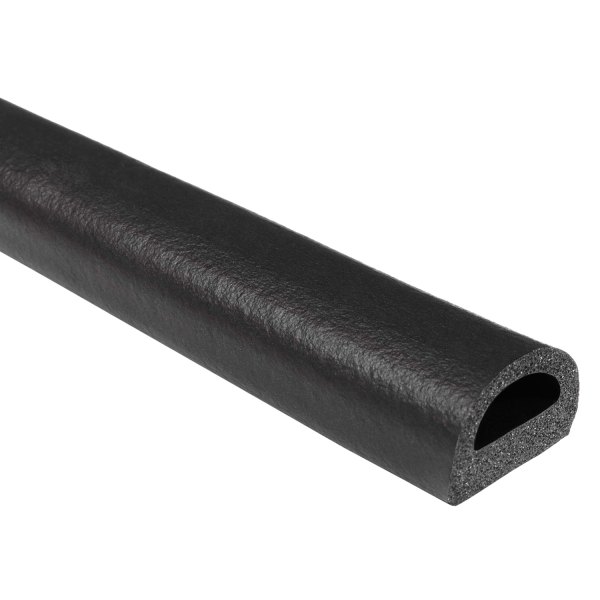 Fairchild® - With PSA Tape Black EPDM Sponge Rubber D-Seal