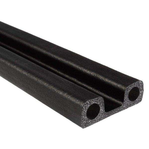 Fairchild® - EPDM Black Sponge Rubber Double Bulb Seal