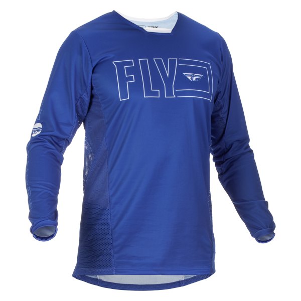 Fly Racing® - Kinetic Fuel Jersey (Medium, Blue/White)