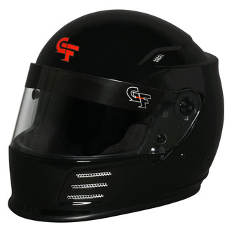 G-Force Racing Gear® - Revo Full Face Matte Black XXL Racing Helmet