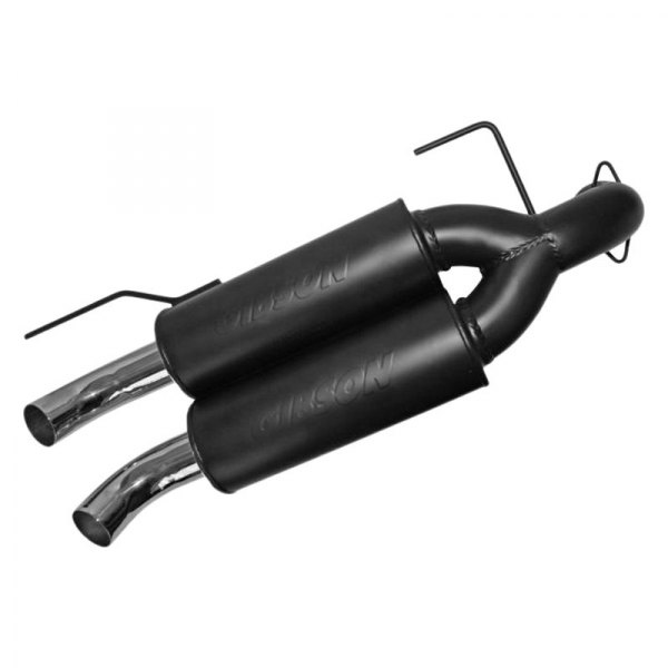 Gibson® - Dual 2 - 1 - 2 Black Ceramic Exhaust System