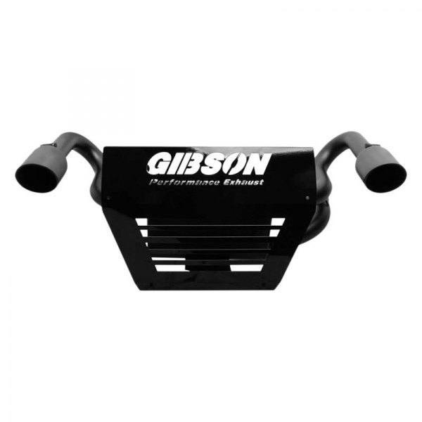 Gibson® - Dual 2 - 1 - 2 Black Ceramic Exhaust System