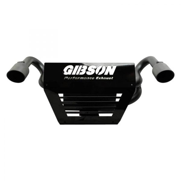  Gibson® - Dual Black Ceramic Exhaust System On Vehicle