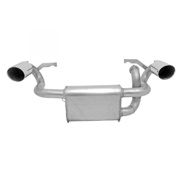 Gibson® - Dual 2 - 1 - 2 Polished Exhaust System