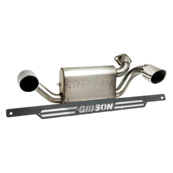 Gibson® - 2 - 1 - 2 Stainless Steel Dual Exhaust System