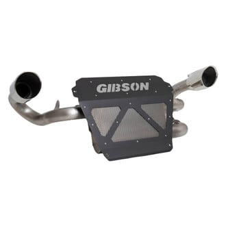 Gibson® - 2 - 1 - 2 Stainless Steel Dual Exhaust System