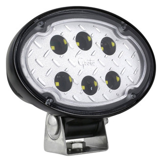 Grote® - Trilliant™ Pendant Mount 5.9" 37W Oval Black Powder Coated Housing LED Light