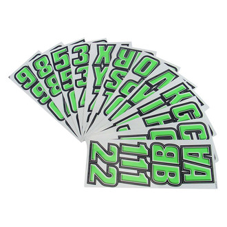 Hardline Products® - Snowmobile Lettering 2" Registration Kit