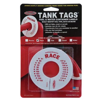 Hardline Products® - Disc Style "Racing" Tank Tags
