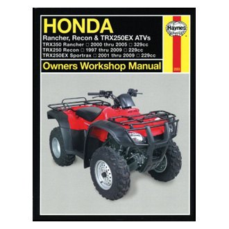 Clymer Workshop Manual Honda TRX500 Foreman 2005-2011 Service & Repair 