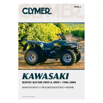 Kawasaki Bayou KLF220, KLF250 ATV Repair Manual 1988-2011