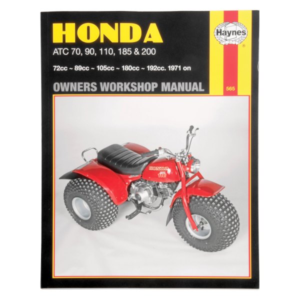 Haynes Manuals® - Honda ATC 70, 90, 110, 185 & 200 1971-1982 Owner's Workshop Manual