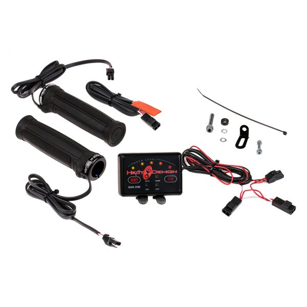 Heat Demon® 215048 ClampOn Quad Zone Heated Grip Kit