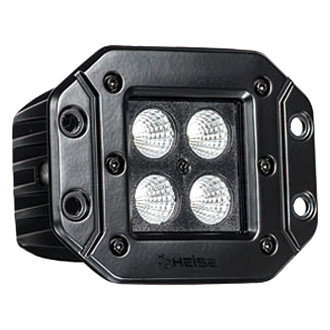 Heise® - Blackout Series Flush Mount 3" 12W Cube Flood Beam LED Light