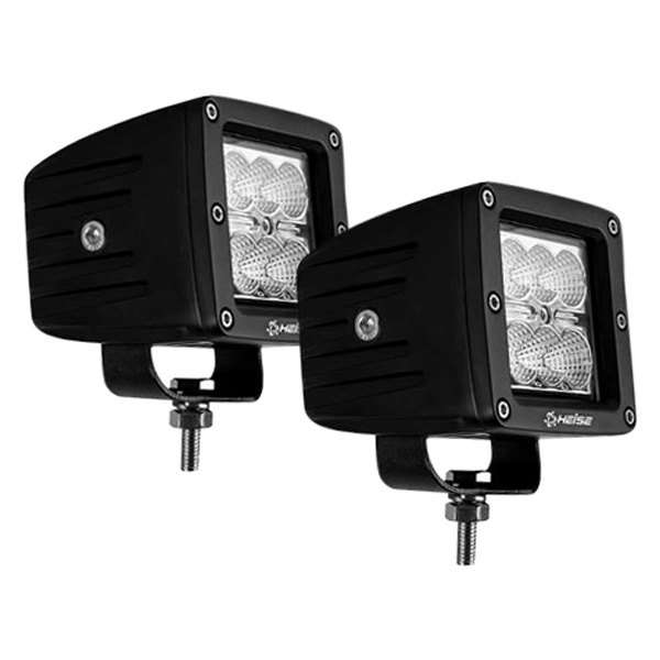 Heise® - 3" 2x18W Cube Flood Beam LED Lights