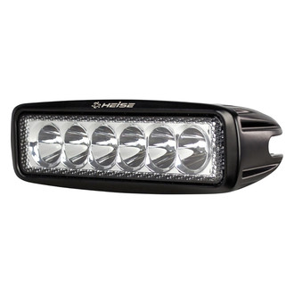 Heise® - Bolt-On Mount 6" 18W Rectangular Spot Beam LED Light