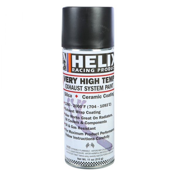 Helix Racing® 1651020 High Temp Black Exhaust Paint