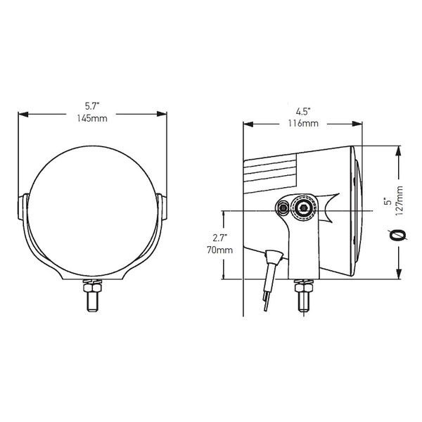その他 Hella Dr520 Hella® - 550-Series ECE 7.6