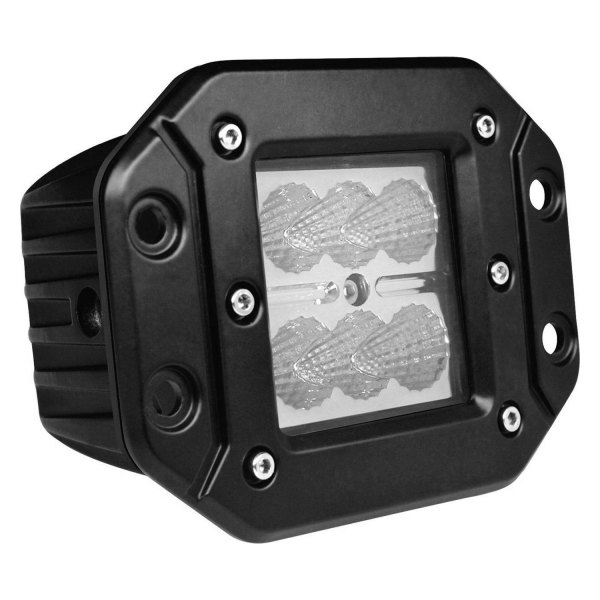 Hella® - ValueFit Flush Mount 3.1" 18W Cube Flood Beam LED Light