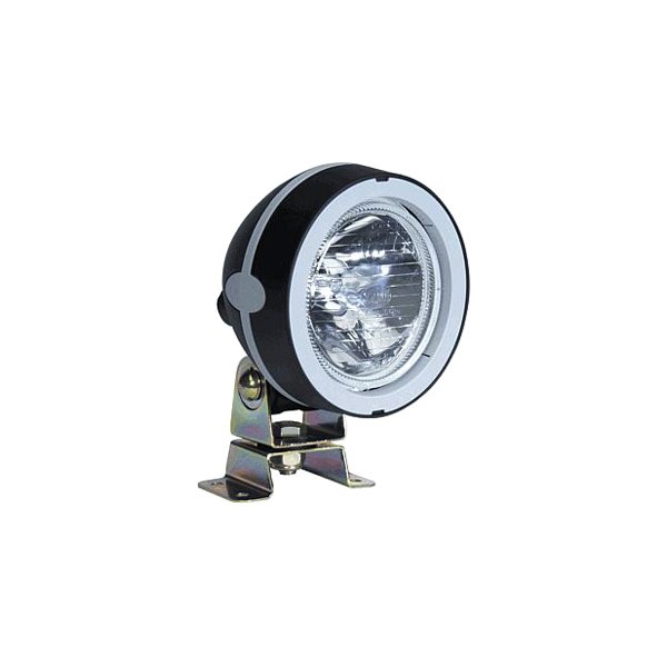 Hella® - Mega Beam Series 4.3" 55W Round Black/Gray Housing Close Range Beam Light