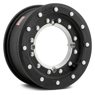 HiPer® - Tech 3 Front ATV/UTV Double Beadlock Black Carbon Fiber Wheel