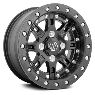 HiPer® - Desert Rat ATV/UTV Single Beadlock Ring Black Wheel