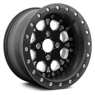 HiPer® - Fusion Front ATV/UTV Single Beadlock Satin Black Wheel