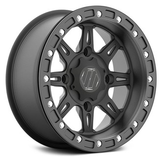 HiPer® - Cheyenne ATV/UTV Single Beadlock Matte Black Wheel