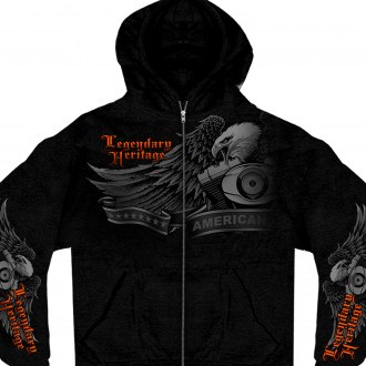 Hooded Sweatshirt FX Honda Tracker Jacket Hoodie Zip-up Sweater Black Red