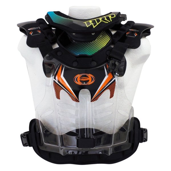 HRP Sports® - Flak Jak LT IMS Adult Chest Protector (Medium, Orange)