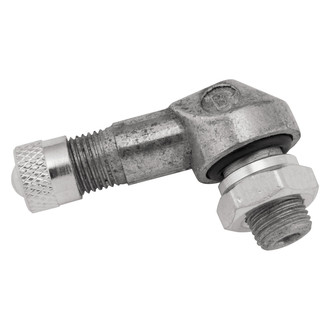 K&L Supply® - Silver Angled Tire Valve Stem