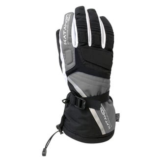 Katahdin Extreme Gear® 84181801 - Cyclone Snowmobile Men's Gloves (X-Small, Gray)