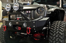 KC HiLiTES Lights on Jeep