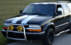 KC HiLiTES Lights on Chevy Blazer