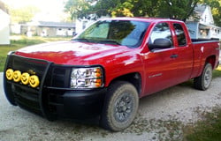 KC HiLiTES Lights on Chevy Silverado