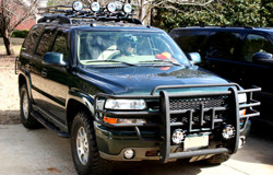 KC HiLiTES Lights on Chevy Tahoe