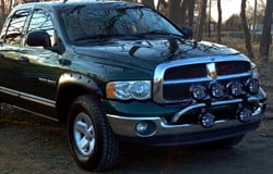KC HiLiTES Lights on Dodge Ram