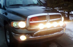 KC HiLiTES Lights on Dodge Ram
