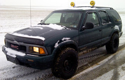 KC HiLiTES Lights on GMC Jimmy