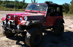 KC HiLiTES Lights on Jeep Wrangler