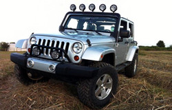 KC HiLiTES Lights on Jeep Wrangler