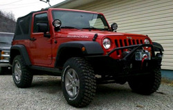 KC HiLiTES Lights on Jeep Wrangler